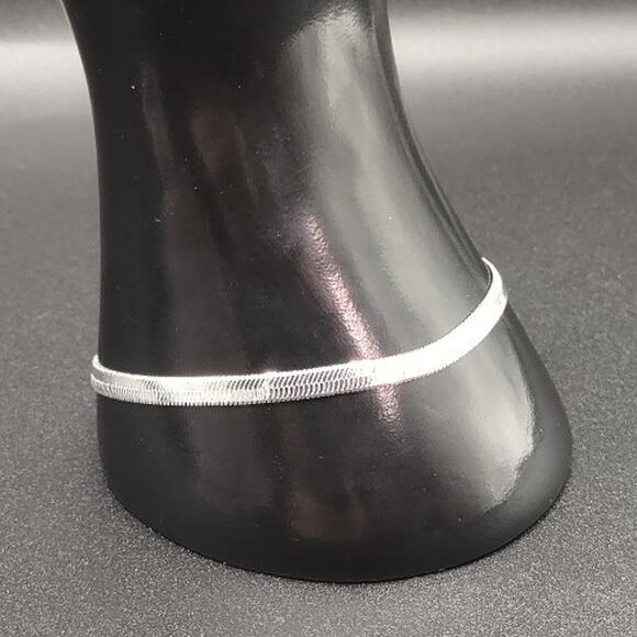 925 Silver Thin Snake Chain Bracelet Fashion Jewelry Anniversary Birthday Gift